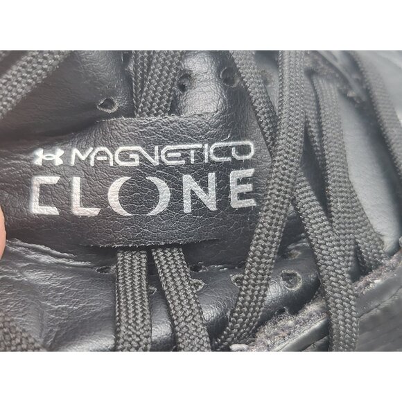 Under Armour Magnetico Clone‎ FG Soccer Cleats Women's 9 Black Molded Heel NWOB - Picture 10 of 11